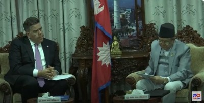 सभामुख घिमिरे र अष्ट्रेलियाका सभामुख मिल्टनबीच भेट - भिडियो